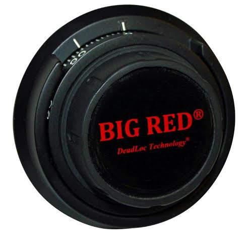 Big Red Safe Locks Spy-Guard Black and White Dial, Ring & 3-Wheel Mechanical Combo Lock Kit